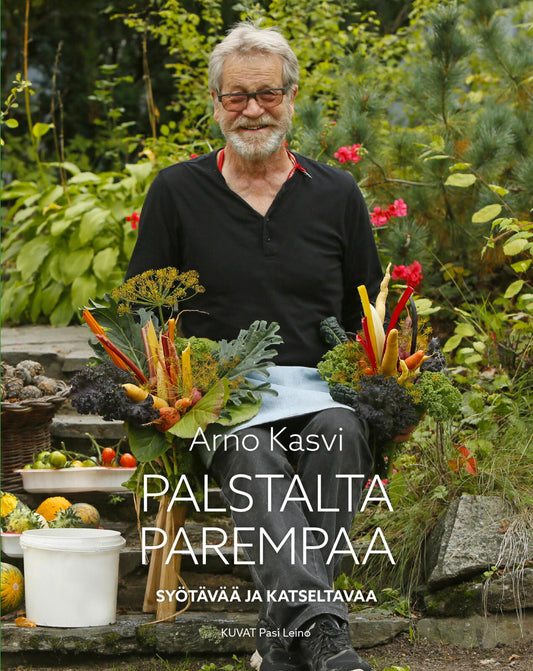 Etukansi. Arno Kasvi. Palstalta parempaa 2026.