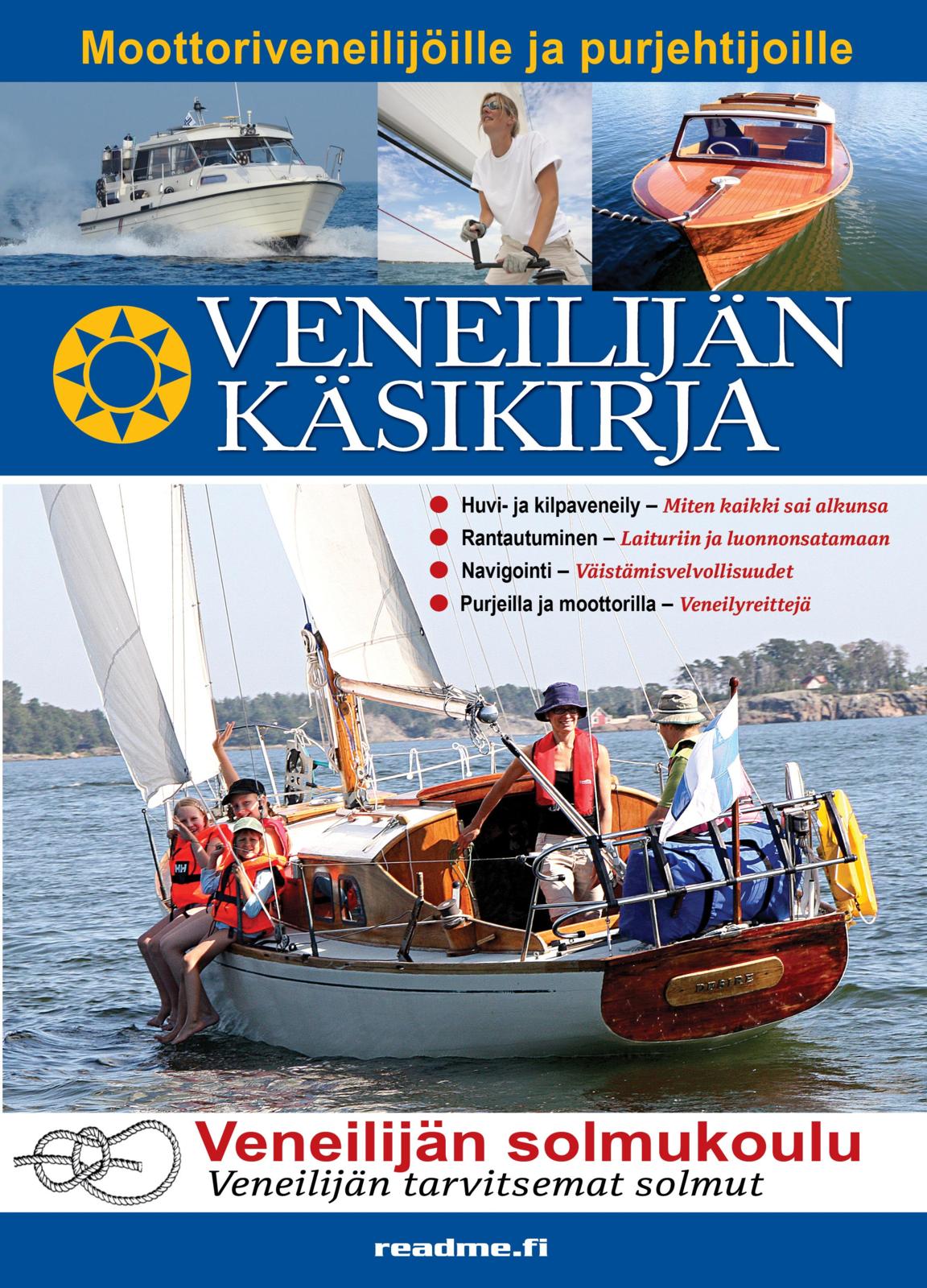 Etukansi. Yrjö Klippi Veneilijän käsikirja