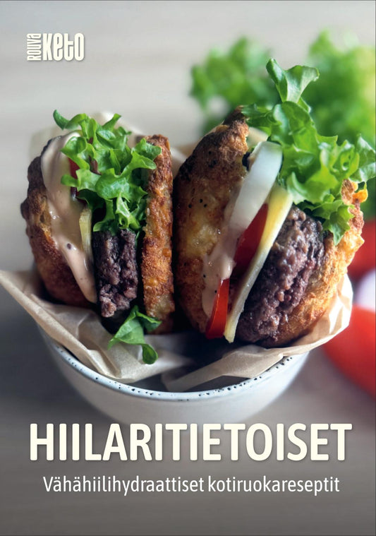 Etukansi. Heli Rämäkkö. Hiilaritietoiset  - Vähähiilihydraattiset kotiruokareseptit.