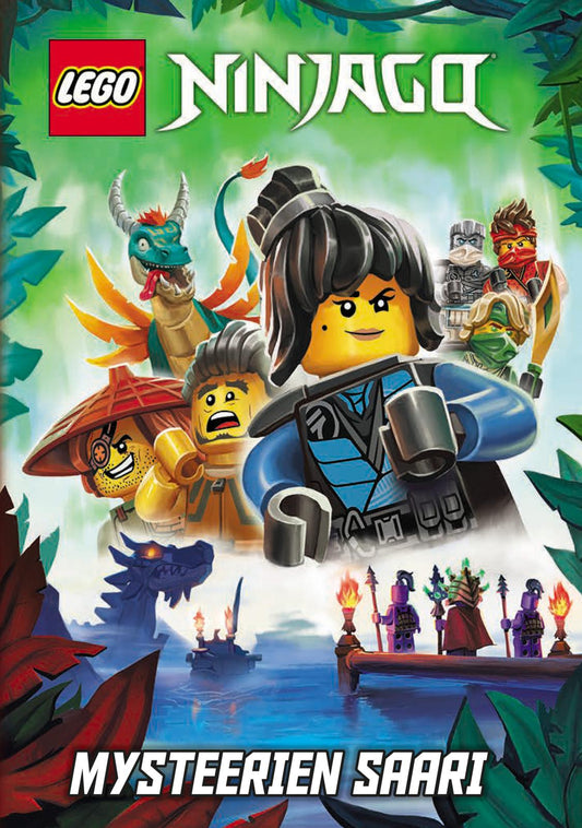Etukansi. Lego Group. Lego Ninjago - Mysteerien saari.