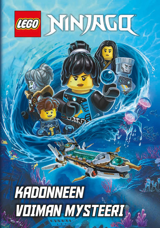 Etukansi. Lego Group. Lego Ninjago - Kadonneen voiman mysteeri.