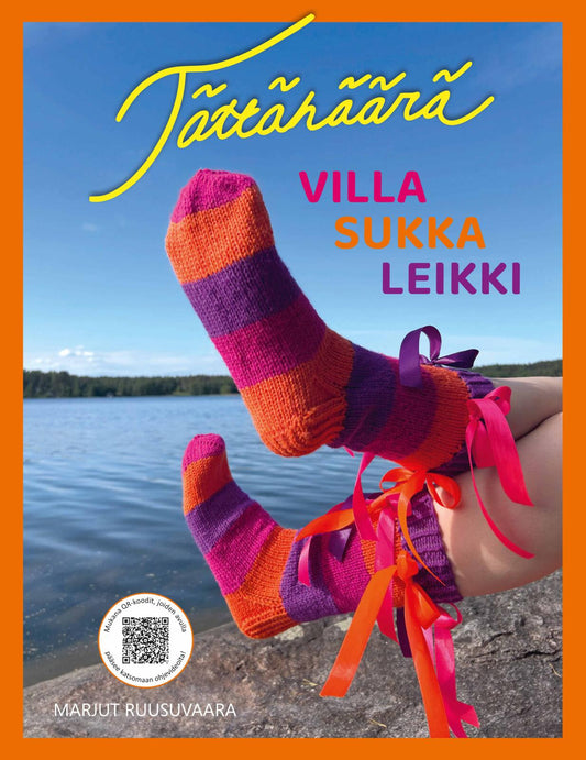 Etukansi. Marjut Ruusuvaara. Tättähäärä - Villasukkaleikki.
