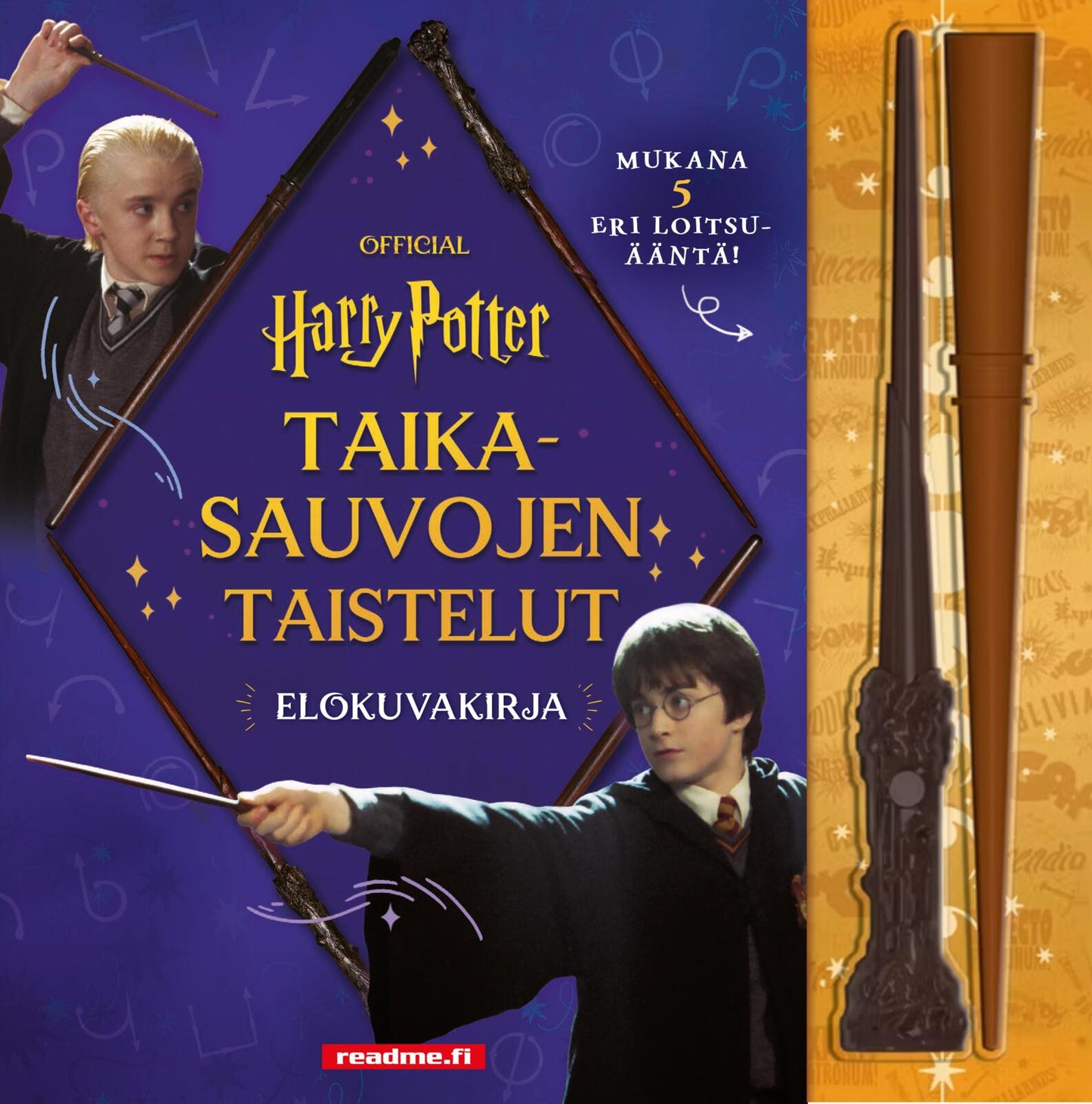 Etukansi. Erinn Pascal Harry Potter - Taikasauvojen taistelut