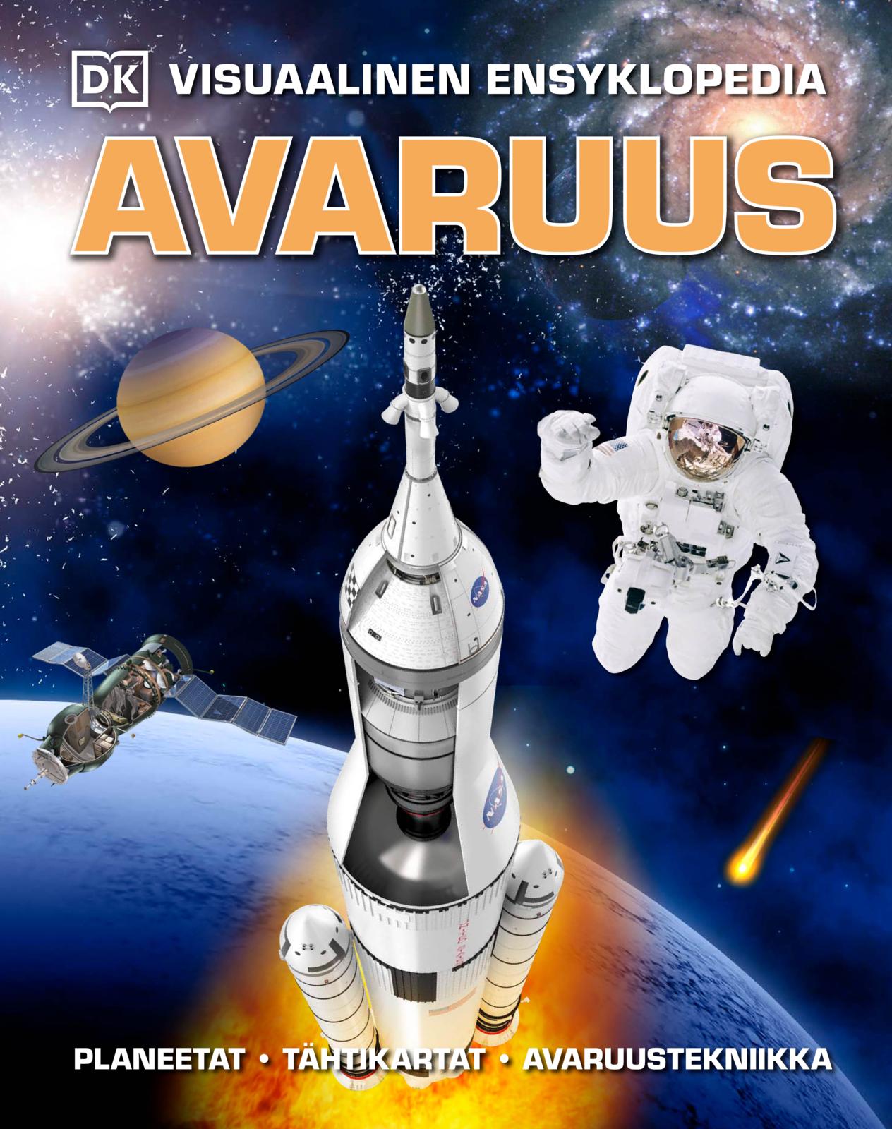 Etukansi. Chris Hawkes Avaruus - Visuaalinen ensyklopedia