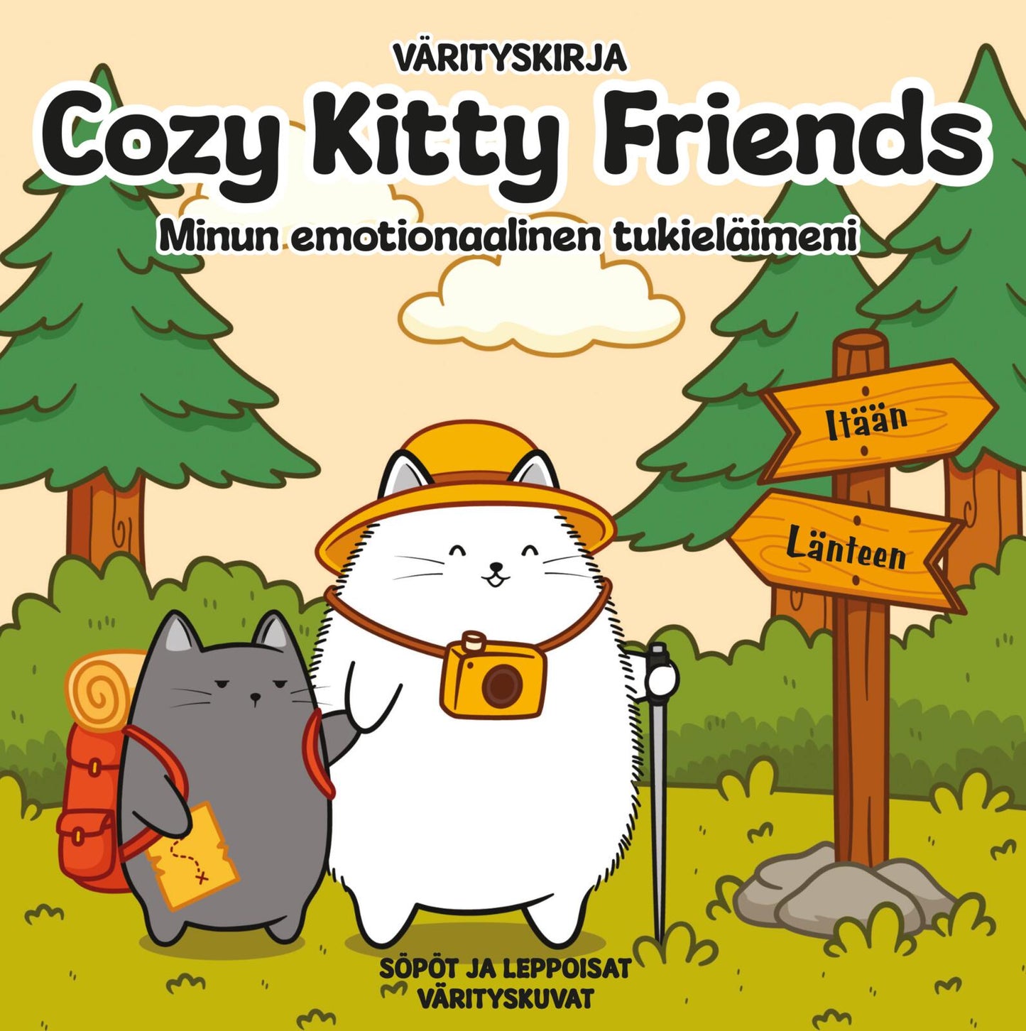 Etukansi. M.E.S.A. Cozy Kitty Friends - Minun emotionaalinen tukieläimeni