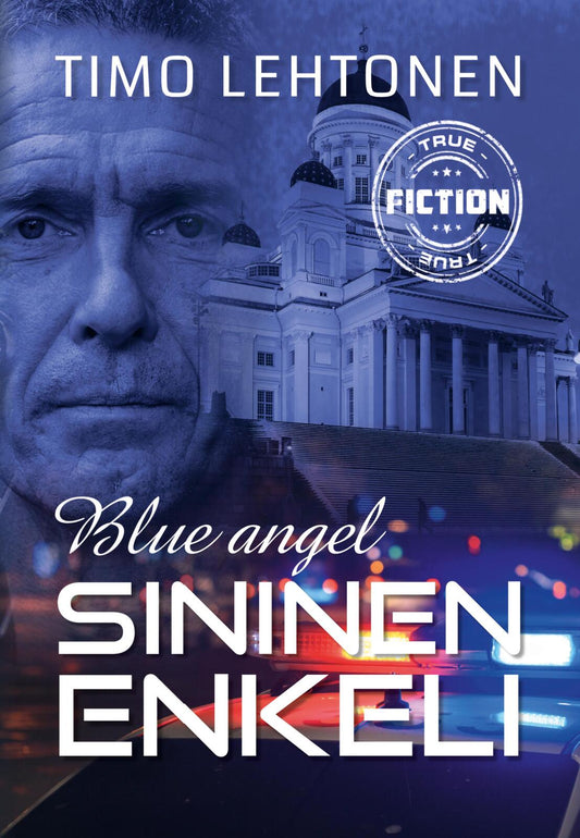 Etukansi. Timo Lehtonen. Blue angel - Sininen enkeli - Vanhamyrkky.