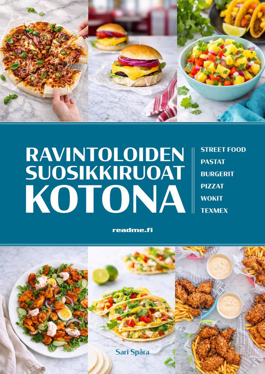 Etukansi. Sari Spåra. Ravintoloiden suosikkiruoat kotona.