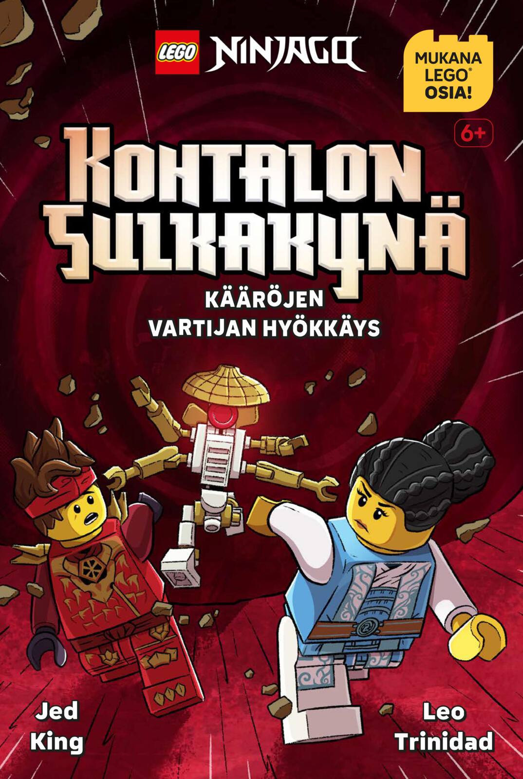 Etukansi. Jed King LEGO Ninjago - Kohtalon sulkakynä - Kääröjen vartioiden hyökkäys