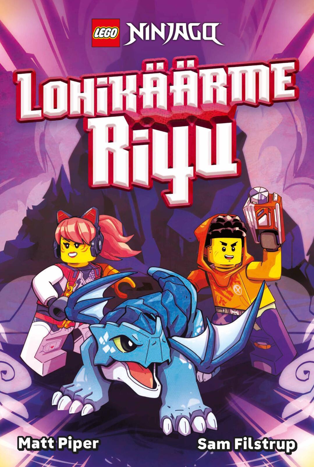 Etukansi. Matt Piper LEGO NINJAGO – LOHIKÄÄRME RIYU