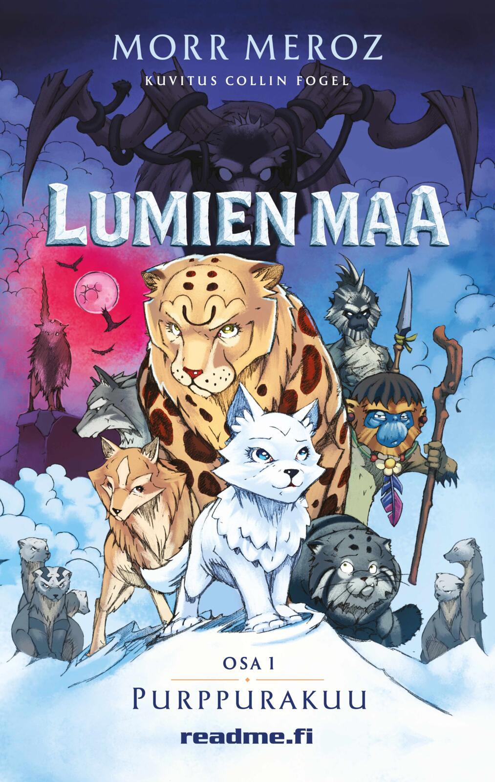 Etukansi. Morr Meroz Lumien maa