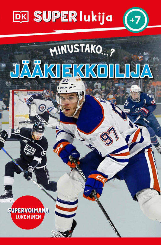 Etukansi. Dorling Kindersley Ltd. MINUSTAKO...? JÄÄKIEKKOILIJA.