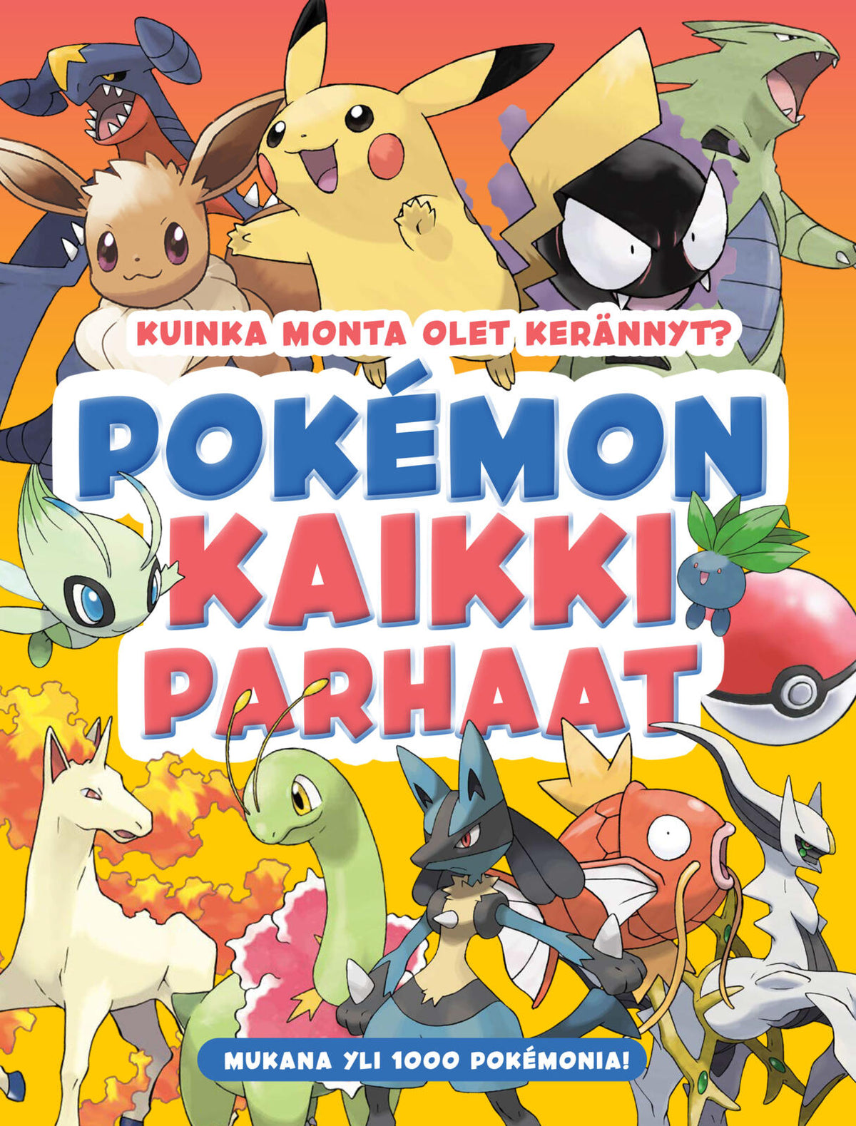 Etukansi. Daniel Eyre Pokémon - Kaikki parhaat