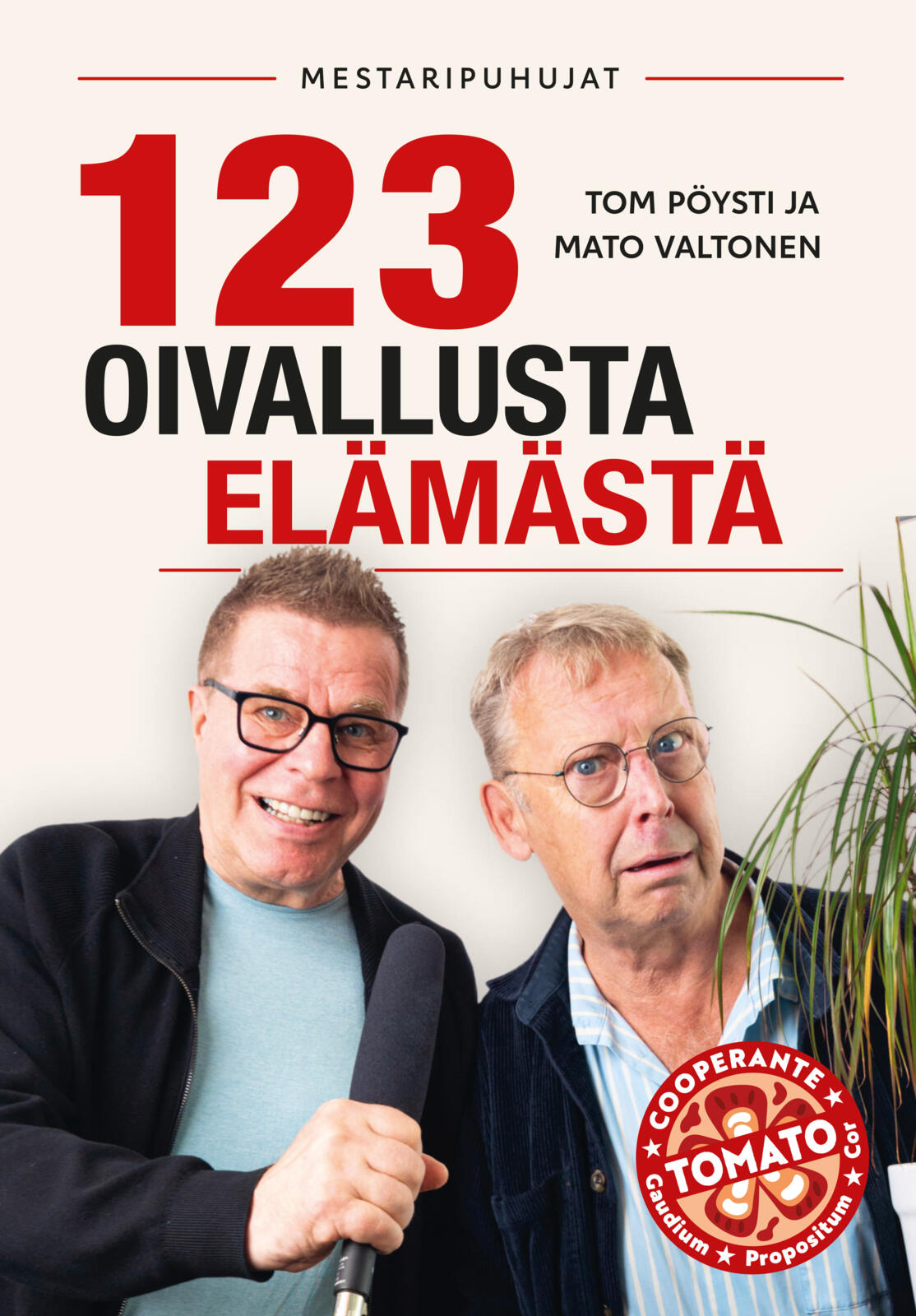 Etukansi. Mato Valtonen 123 oivallusta elämästä 2026 painos