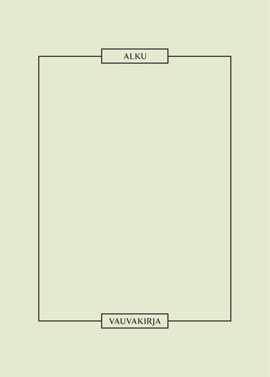 Etukansi. Jussi Pekkala. Kiira Keski-Hakuni. Alku – Vauvakirja.