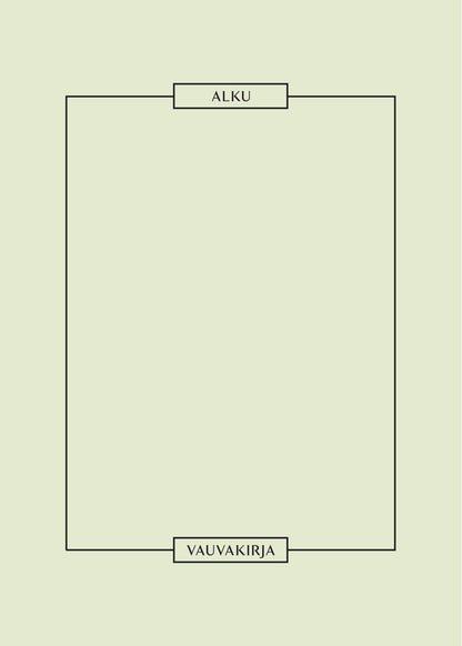 Etukansi. Jussi Pekkala. Alku – Vauvakirja
