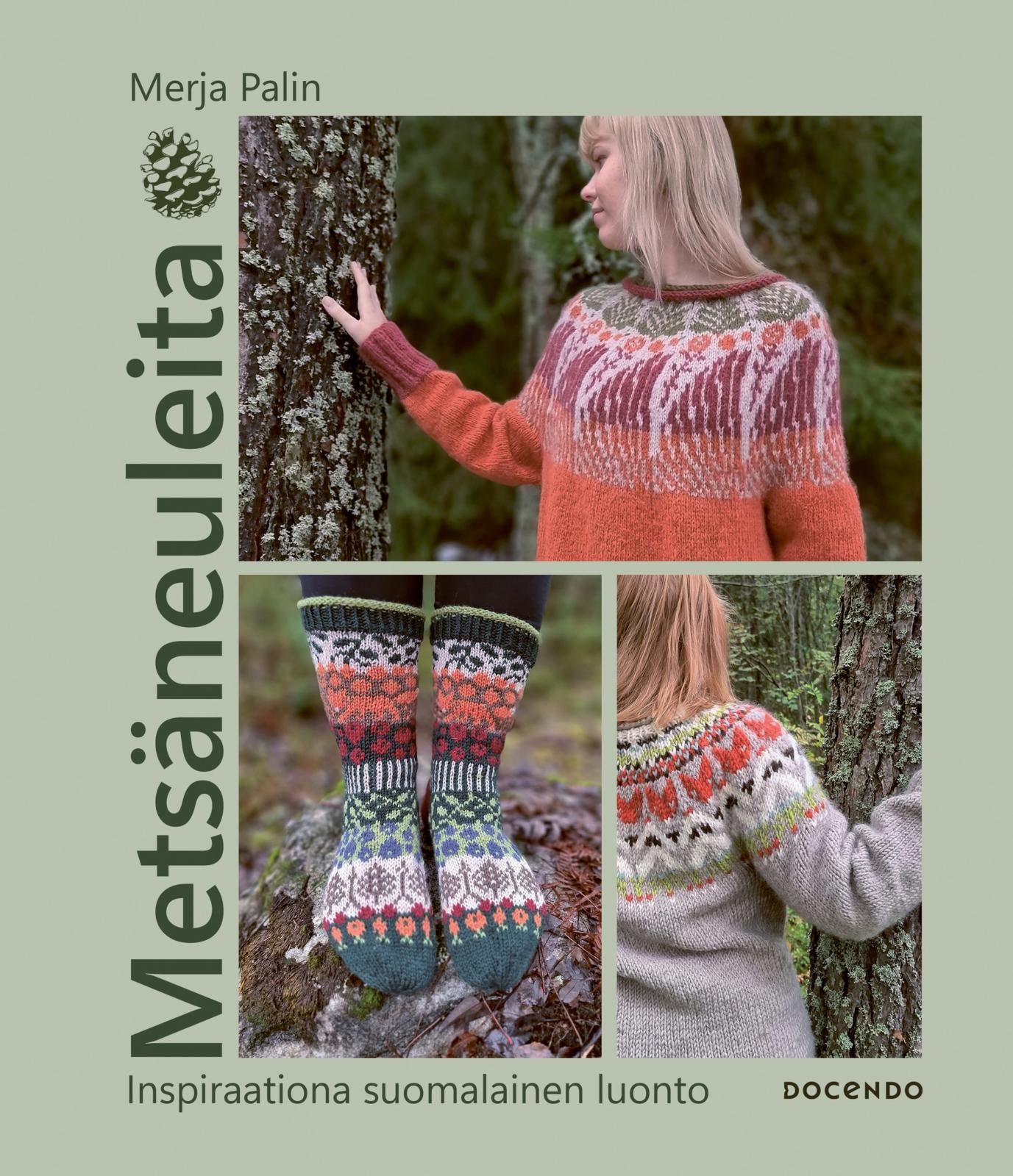 Etukansi. Merja Palin. Metsäneuleita