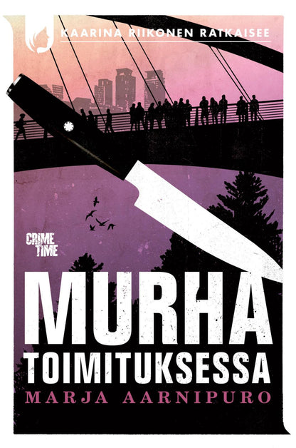 Etukansi. Marja Aarnipuro Murha toimituksessa