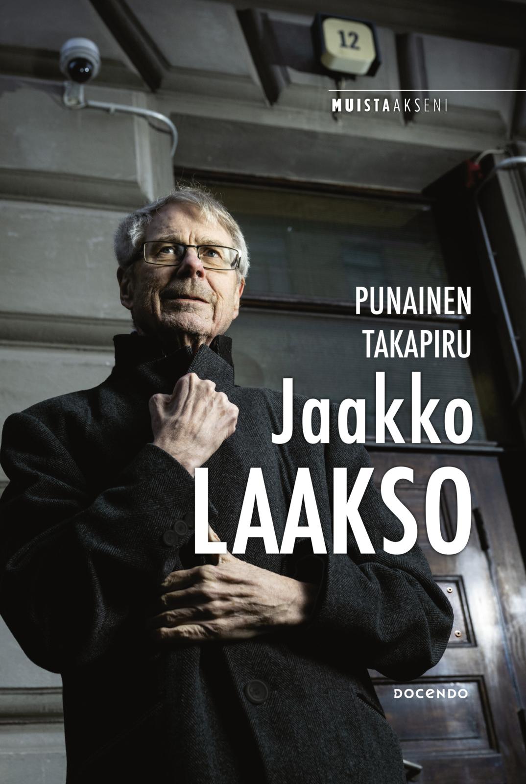 Etukansi. Jaakko Laakso Punainen takapiru Jaakko Laakso