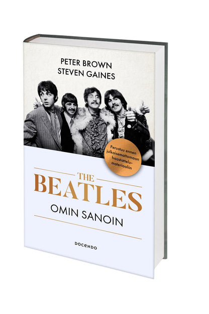 Etukansi. Peter Brown. The Beatles – Omin sanoin