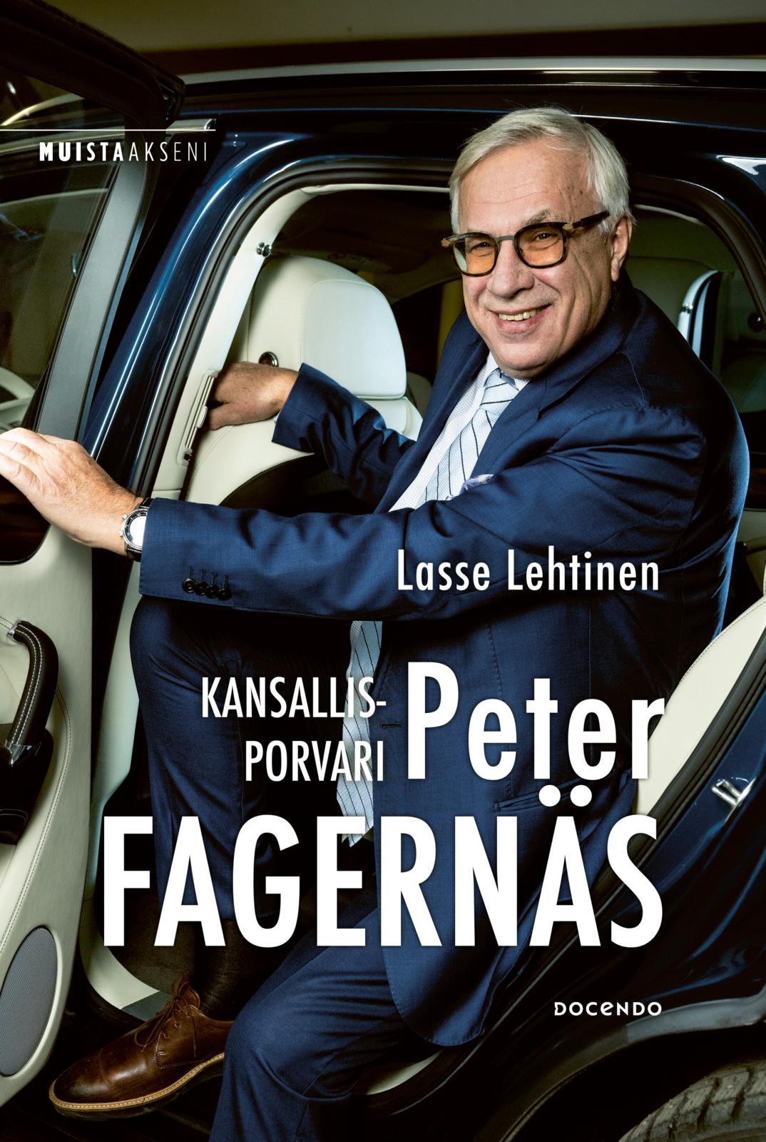 Etukansi. Lasse Lehtinen Kansallisporvari Peter Fagernäs