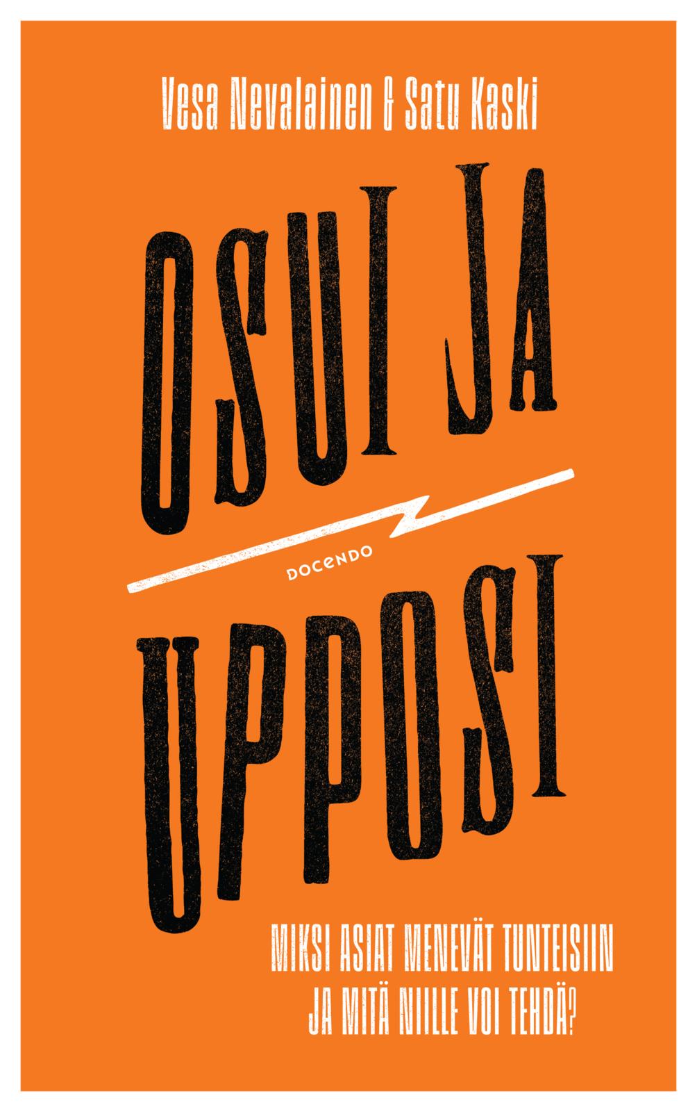 Etukansi. Vesa Nevalainen Osui ja upposi