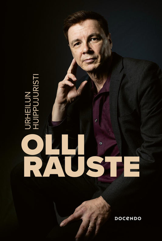 Etukansi. Olli Rauste. Urheilun huippujuristi Olli Rauste.