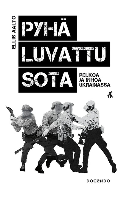 Etukansi. Ellis Aalto Pyhä luvattu sota