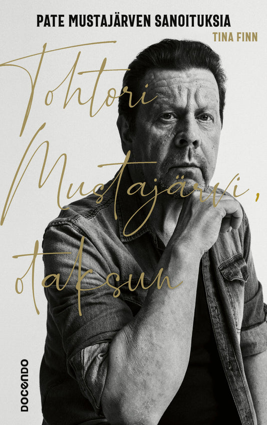 Etukansi. Pauli Mustajärvi. Tina Finn. Tohtori Mustajärvi, otaksun.