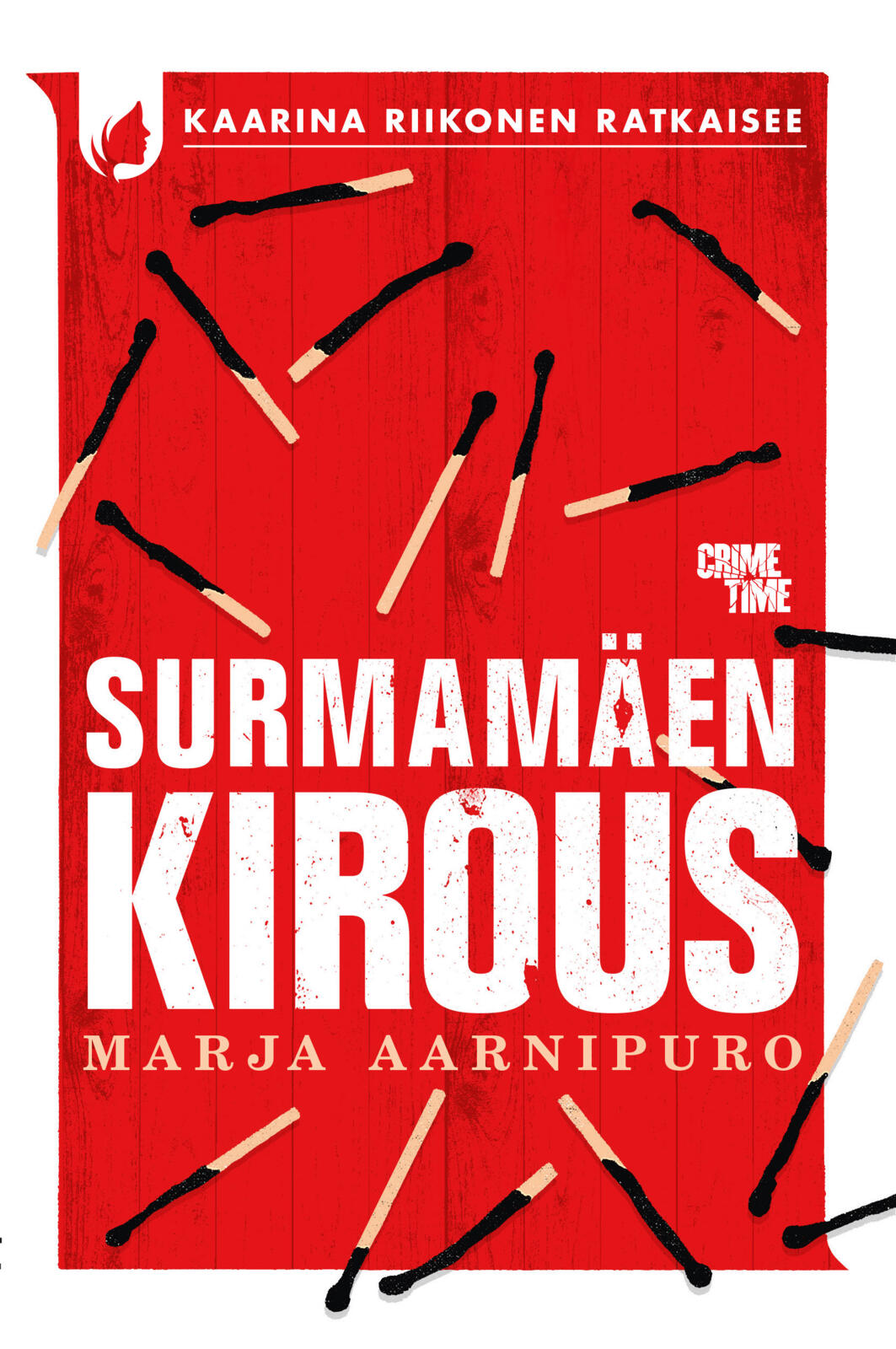 Etukansi. Marja Aarnipuro Surmamäen kirous
