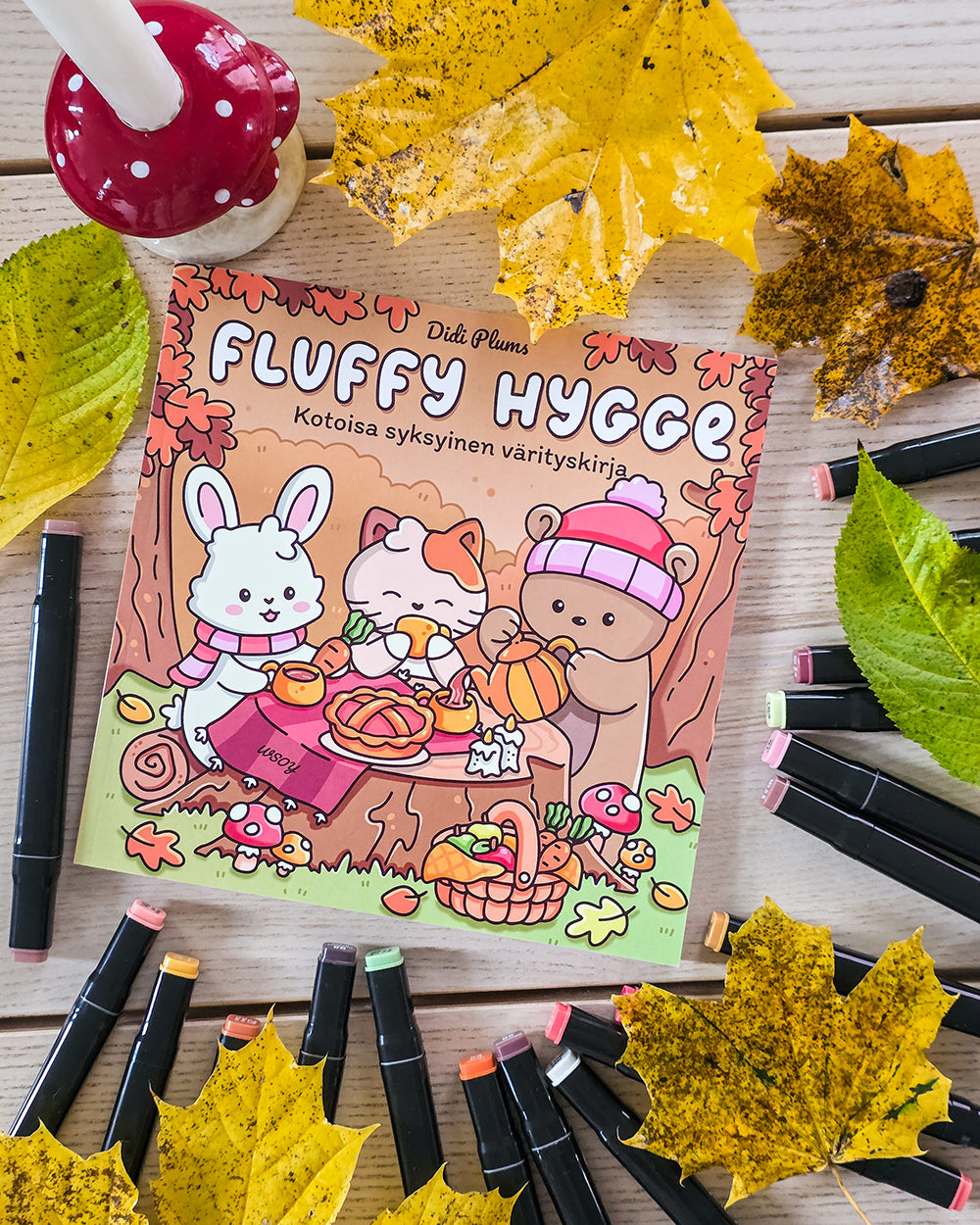 Fluffy hygge -värityskirja
