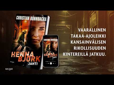 Etukansi. Christian Rönnbacka. Henna Björk: Jahti.