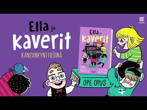 Etukansi. Timo Parvela. Anni Nykänen. Ella ja kaverit kansankynttilöinä.